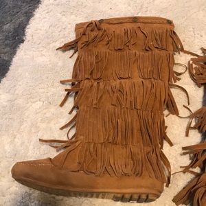 Fringe Boots